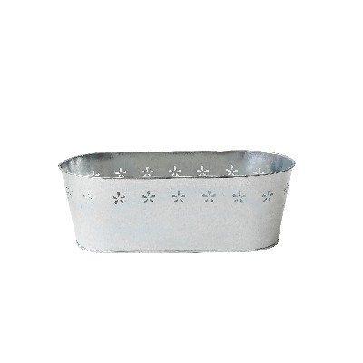 Galvanized Steel Flower Planter