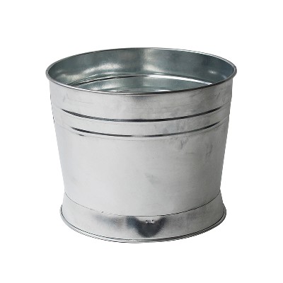 Wholesale Iron Sliver Custom Logo Galvanized pail bucket