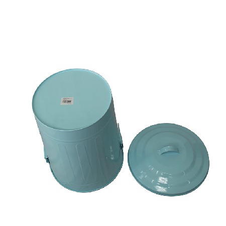 18L Galvanized Metal Garbage Bin