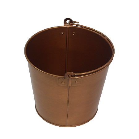 Copper Finish Galvanized metal beer bucket