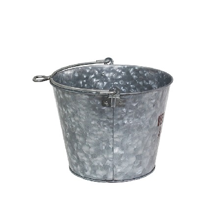 Custom logo galvanized steel champagne ice bucket