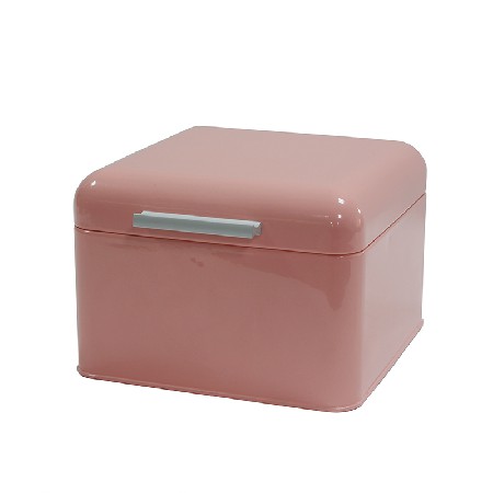 Pink Housewares Metal First Aid Medicine Storage Box