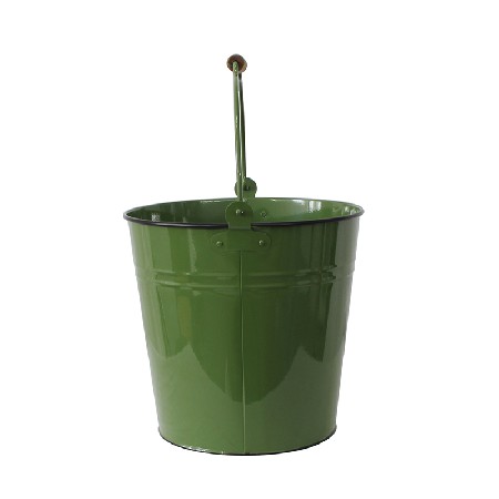 Mif garden brand power coated cream metal bucket