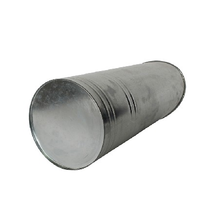 Galvanized Metal Fireplace Iron Finish Hot Ash Container