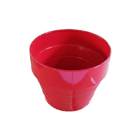 Colorful metal home garden round cheap indoor plant pots