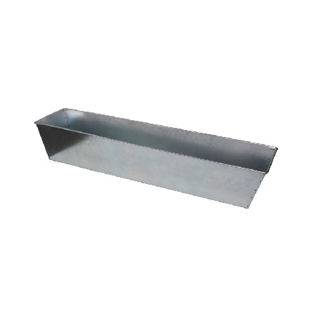 Galvanized Metal Rectangular Indoor Outdoor Flower Garden window planter box