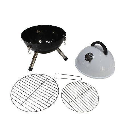 Mini Portable Camping Patio Backyard Picnic BBQ 14.. tabletop Charcoal Grill