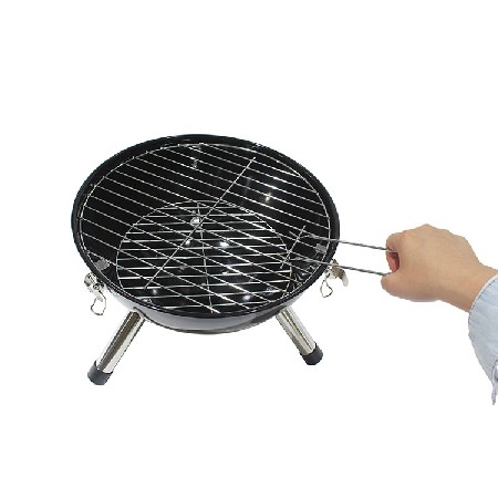 Mini Portable Camping Patio Backyard Picnic BBQ 14.. tabletop Charcoal Grill