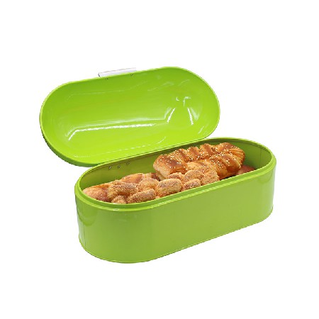 Metal Green Storage Tin Canister Bread Box/Bin/kitchen Storage Containers